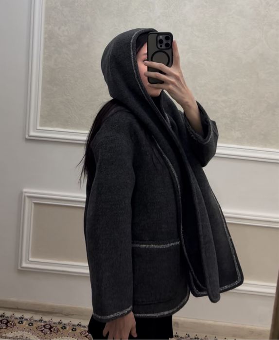 Новое пальто укороченное