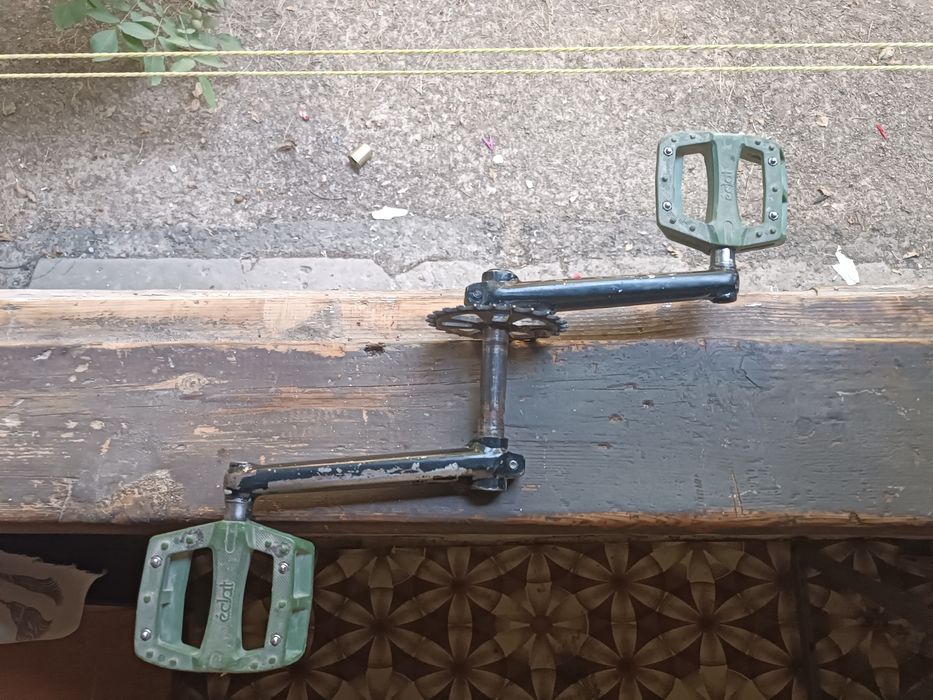 BMX шатуны, педали