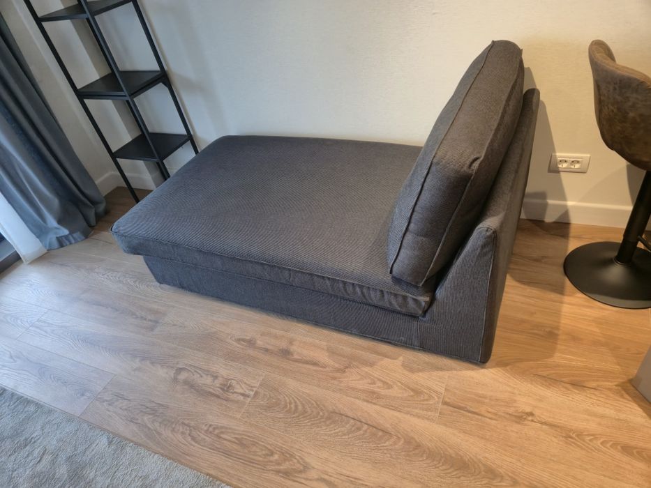 Fotoliu-sezlong Ikea gri Nou