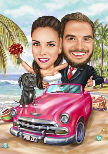 Карикатура с Рамка | Безплатна Доставка