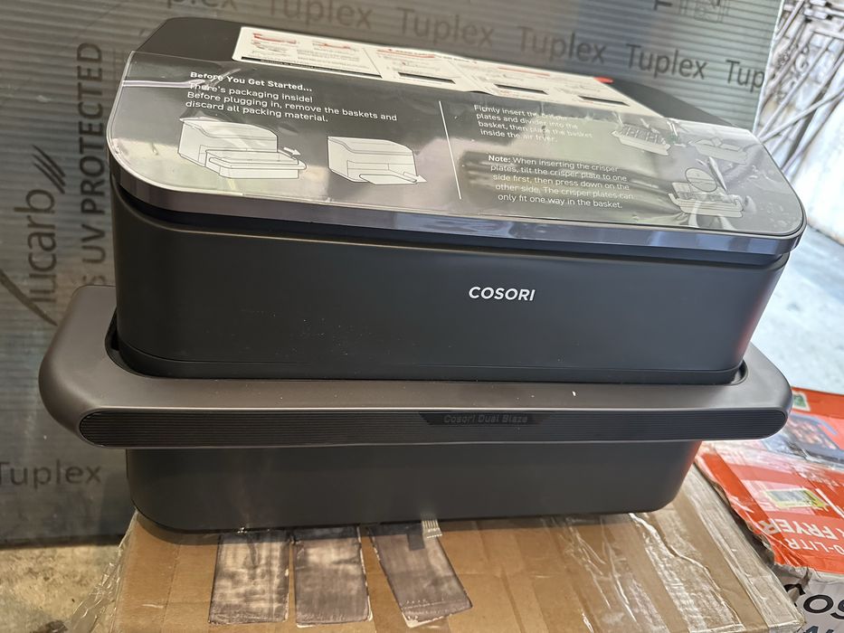 Фритюрник COSORI 10L, 2800W, 6 функции за готвене, черен (Airfryer)