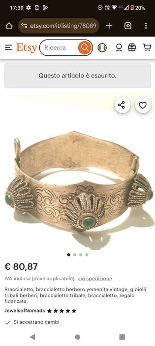 Bratara berbera de colectie etnica tribala africa