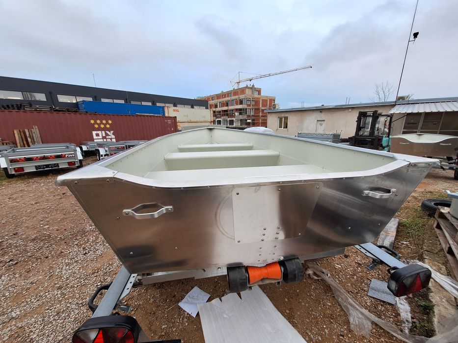 Нова алуминиева лодка 445х167см MARINE 450S