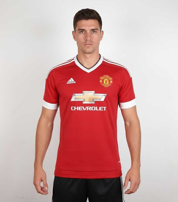 Adidas Manchester United - Оригинална мъжка тениска размер M