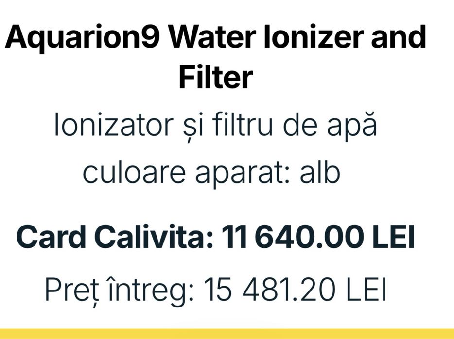 Filtru Aquarion Calivita