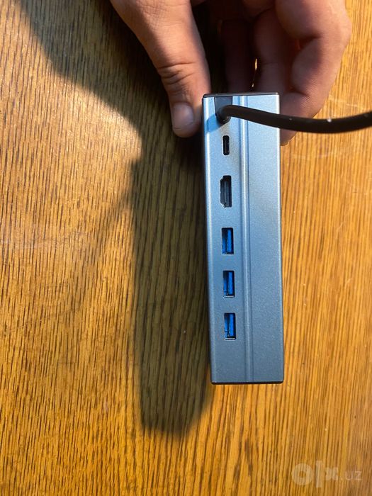Док-станция Steam Deck 6в1 HDMI USB 3.0 LAN PD 100W