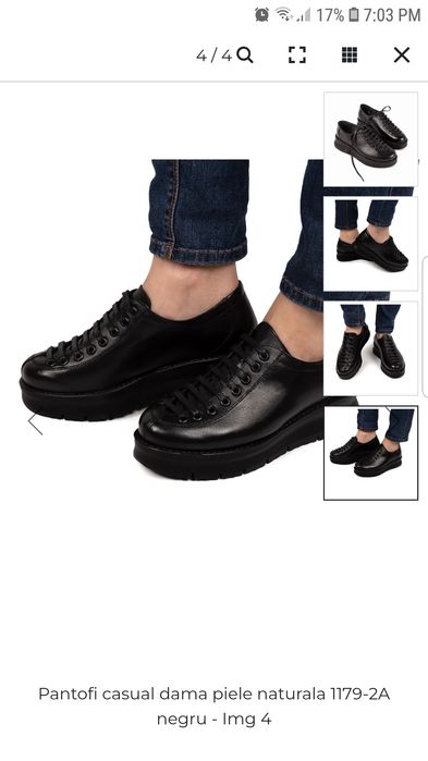 Pantofi piele Nicolis