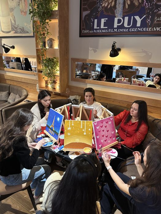 Бранч/мастер-класс по живописи/арт терапия