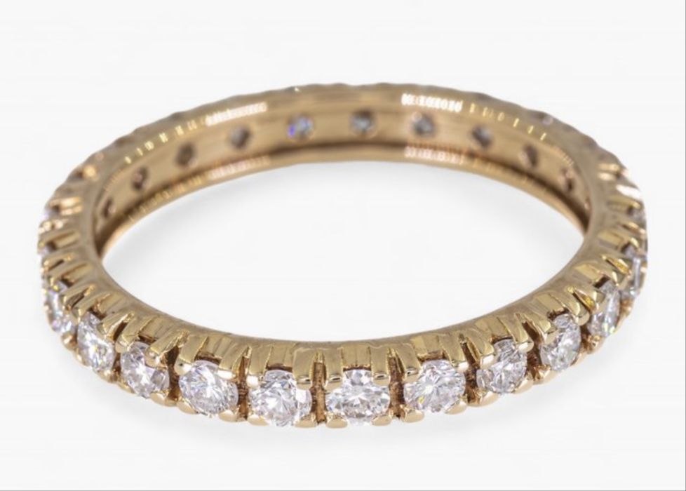 Vand inel eternity cu diamante naturale