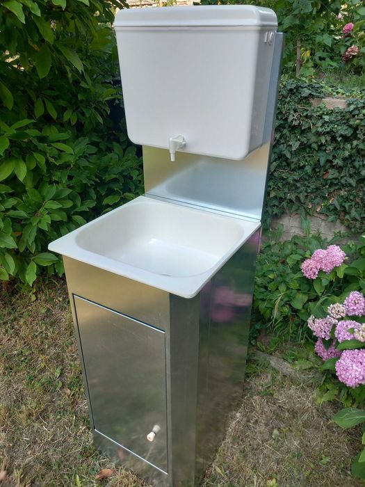 мобилна мивка, градинска мивка, мивка за къмпинг