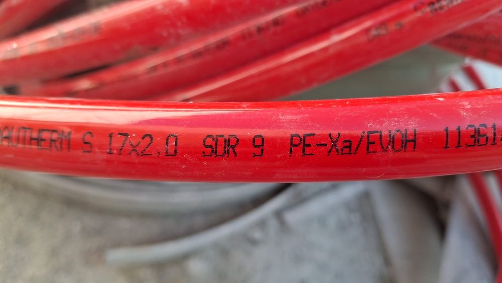Teava Rehau pentru încălzire in pardoseala