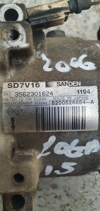 Compresor ac clio / logan 1.5 dci an 2006 cod 8200526884 A