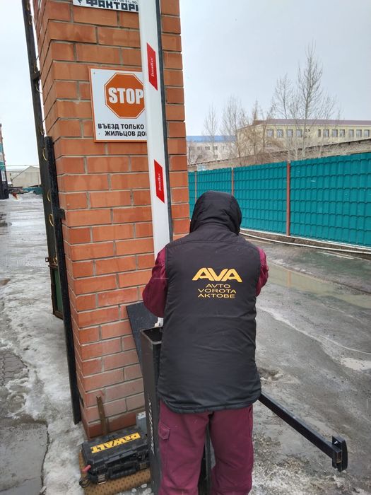 Шлагбаум ремонт установка