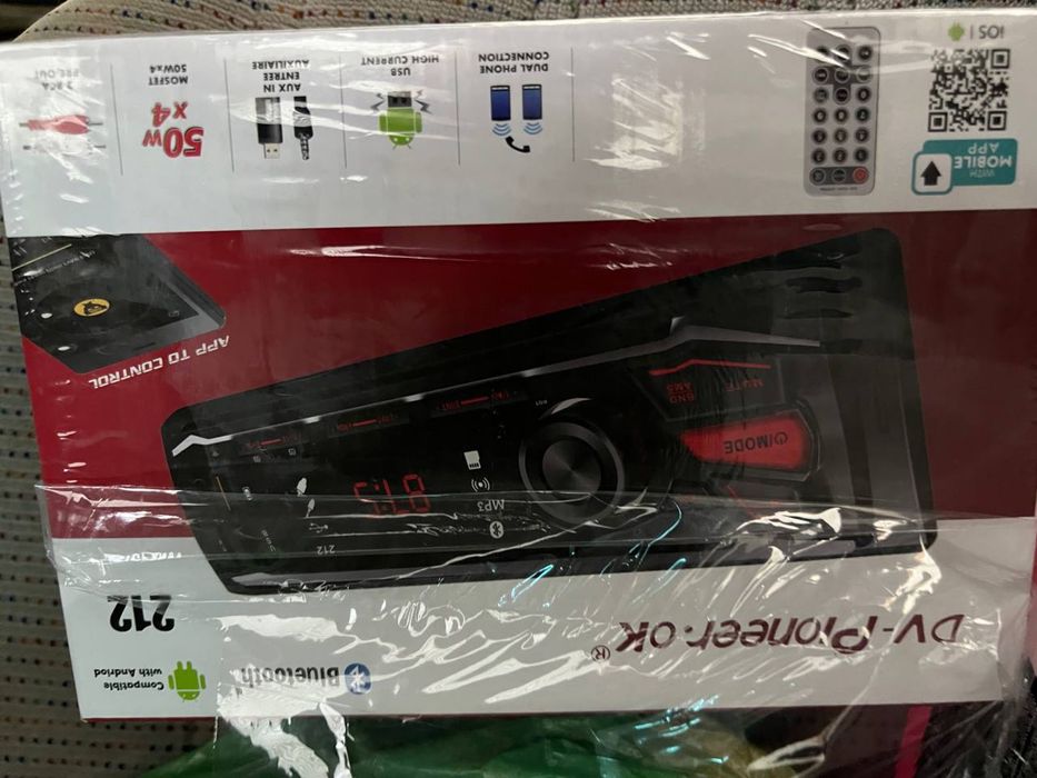 Магнитола и динамики