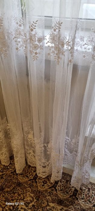 Тюль красивая турецкая