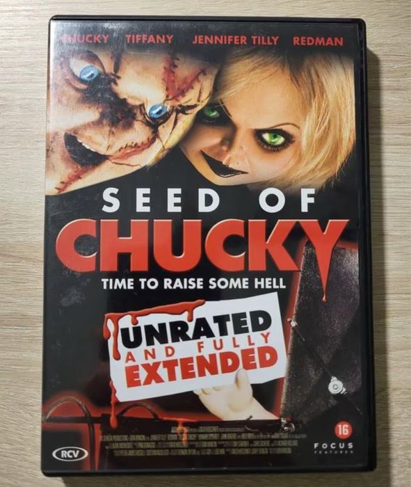 DVD оригинален диск Seed of Chucky филм