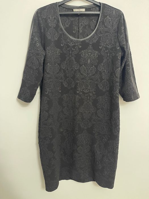 Черна рокля размер ХЛ