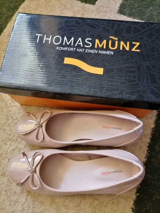 Кожаные туфли Thomas Munz