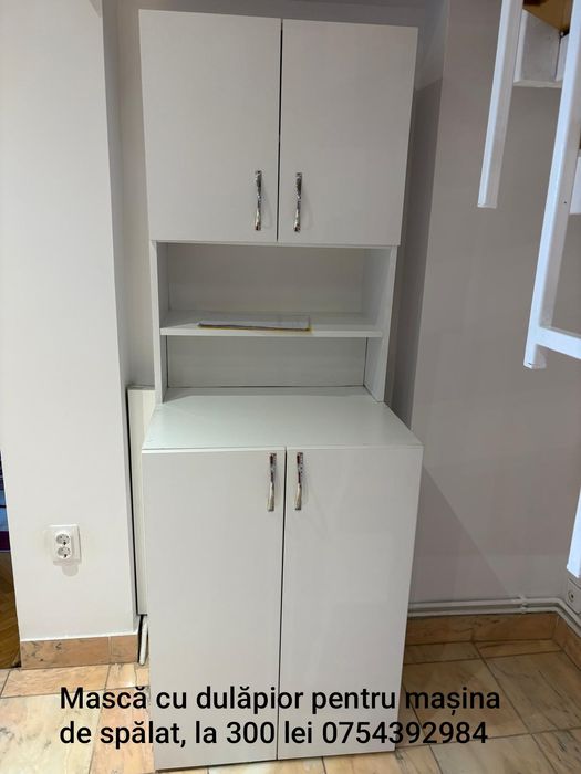 Comodă masă cu scaune noptiere măsuță