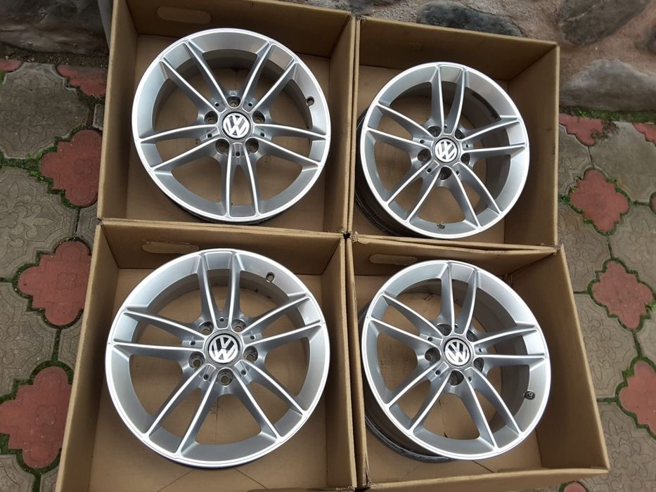 jante aliaj 16; 5x112; Vw Passat b5,b6,b7,b8, Golf 5, 6, 7,Caddy,Jetta
