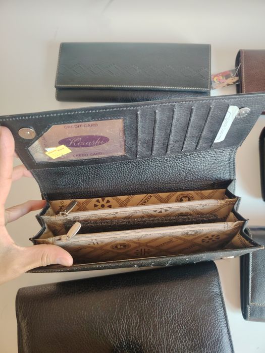 Продам кожаные кошельки из Индии.