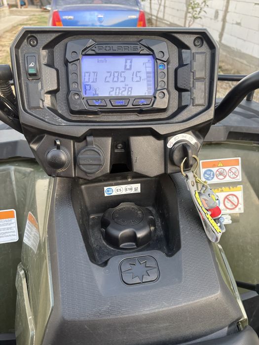 Atv Polaris 570, 2021, 2800 km, omologat 2 locuri  (nu can am, cf moto)