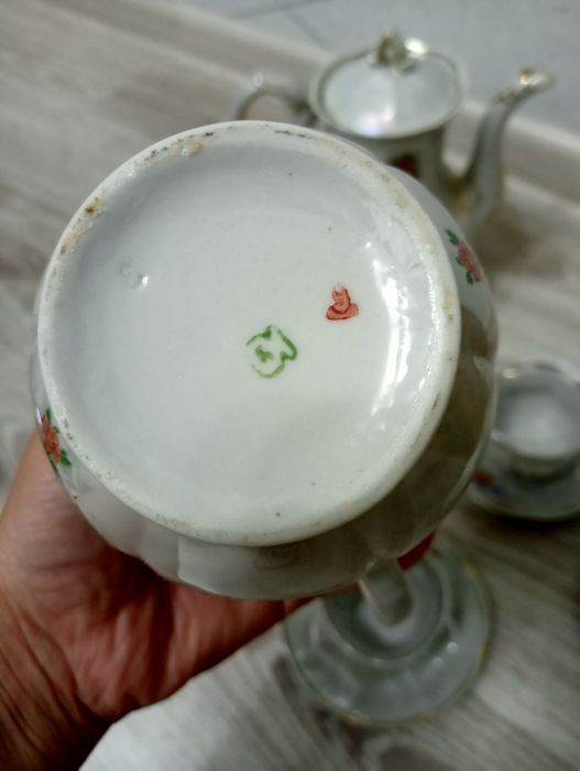 винтажный фарфоровый сервиз