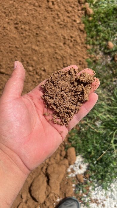 Крупный песок мелкий песок