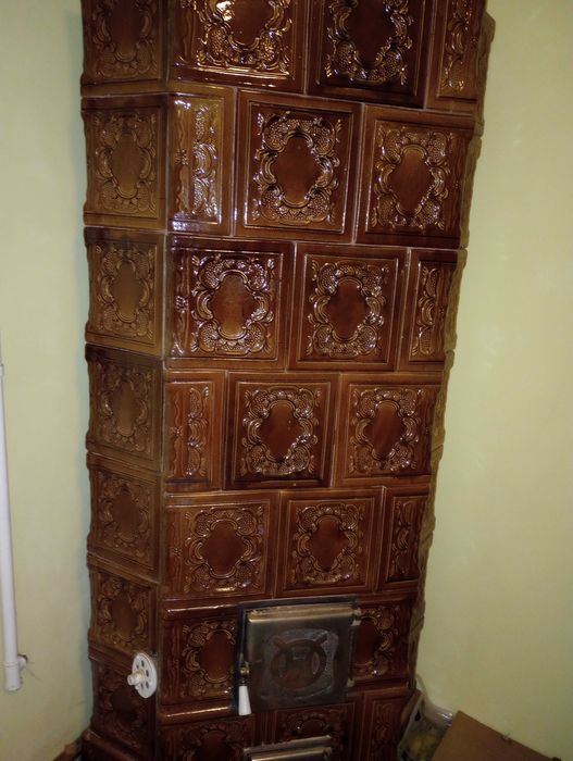 Vând teracotă demontată (cahle maro) in Dej