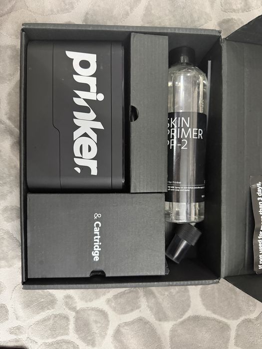 Принтер для печати на теле  Prinker S black ink& color ink