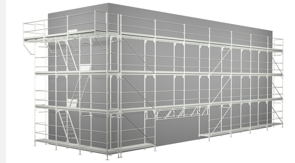 Рамково галванизирано скеле CE 12810/11