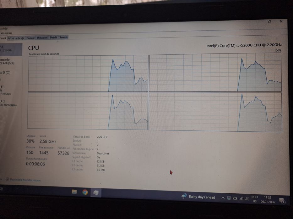 Laptop lenovo de vâzare