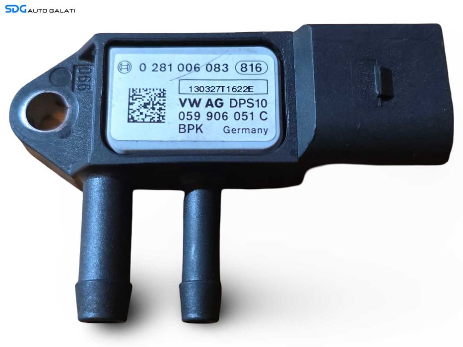 Senzor Presiune Gaze Evacuare Skoda Yeti 1.6 2.0 TDI 2009 - 2017 Cod 059906051C 0281006083 [N1863]