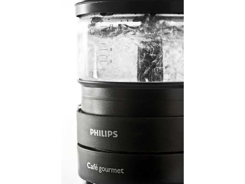 Кафемашина за Шварц Кафе Philips Café Gourmet HD5405/60, Черна