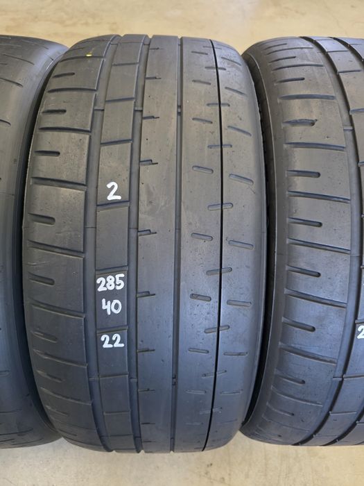 285/40/22 & 325/35/22 4бр.PIRELLI P ZERO TROFEO R-Неразличими от НОВИ