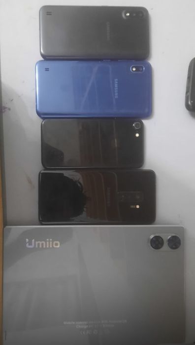 Iphone 8,Samsun s9+,Samsung a10 ,a01 ,umiio