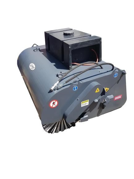 Четка за почистване на пътища с бункер (кофа) 150 см, 175 см, 200 см