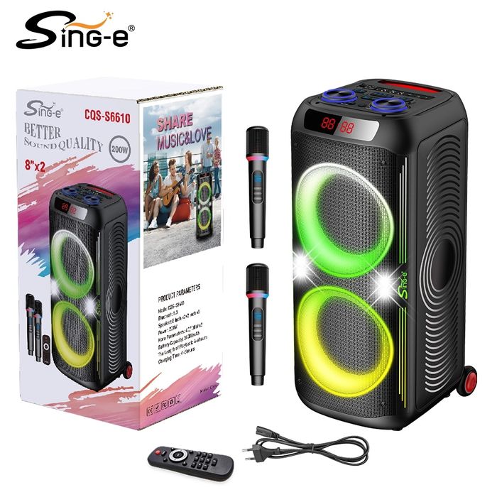 (200W) Sing-e ZQS-S6610 Party Speaker - мощная колонка