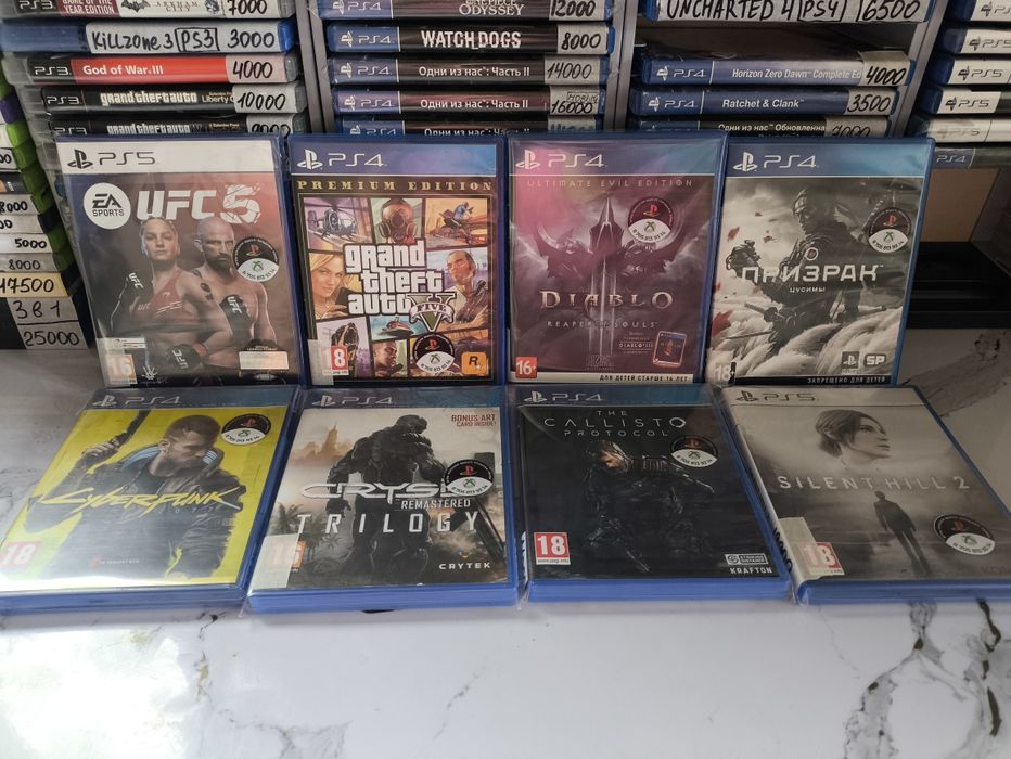 видеоигры/ДИСКИ/ИГРЫ PS3/PS4/PS5/XBOX/PSP/SWITCH.Гарантия,рассрочка.