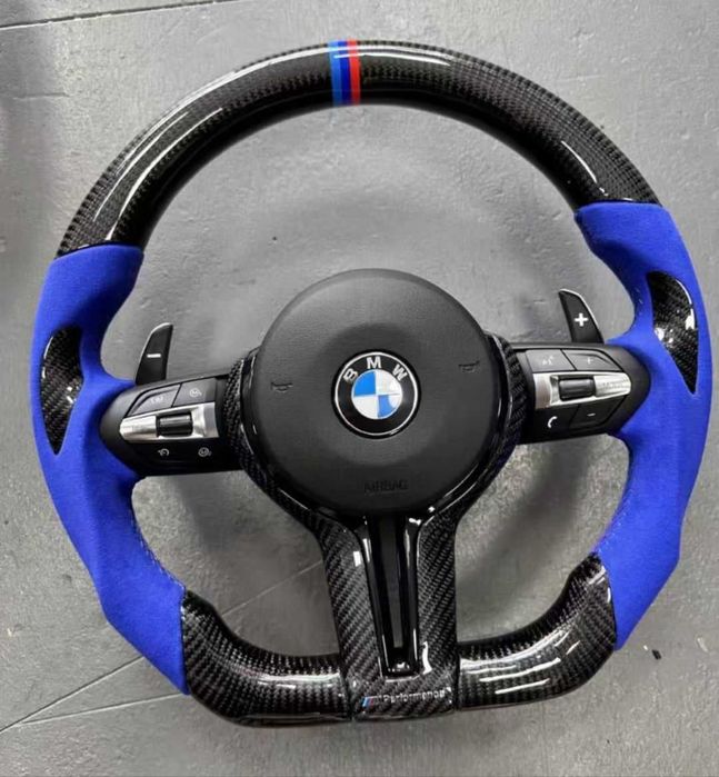 BMW M Performance волан – карбон и син Alcantara – F серия