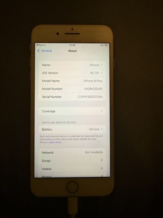 Iphone 8 Plus, розов цвят