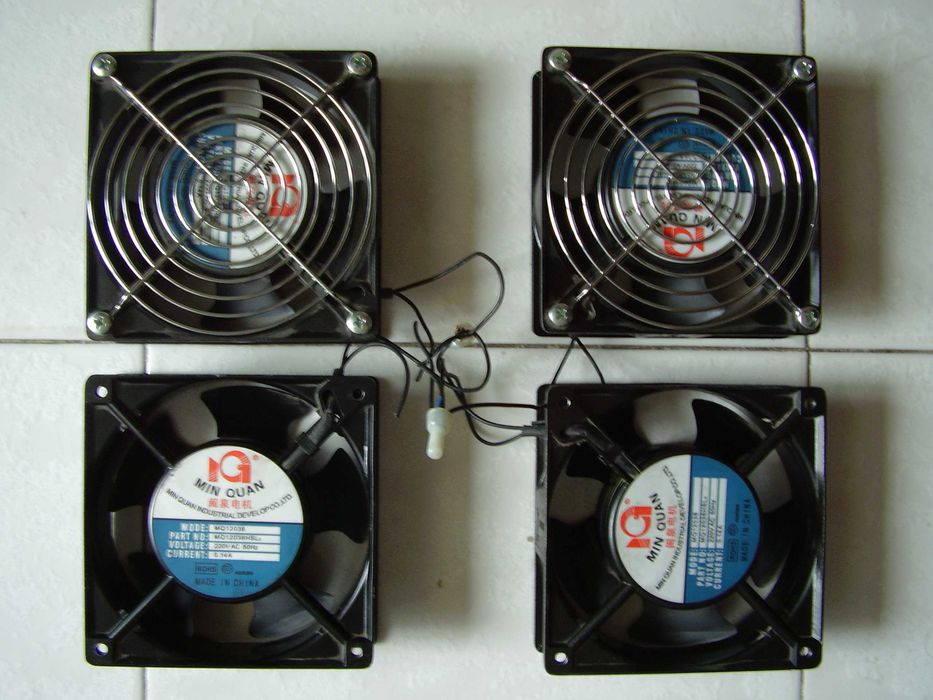 4 x Ventilatoare MIN QUAN MQ12038HSL 220V AC 0.14A