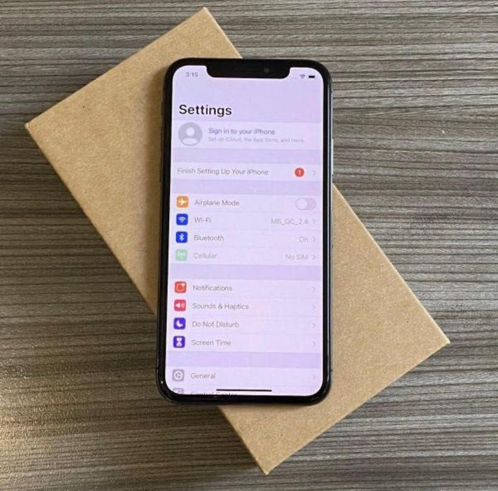 Telefon Iphone X Impecabil ca Nou 64GB Space Grey Fullbox Trimit Schimb Pret fix Neverlock