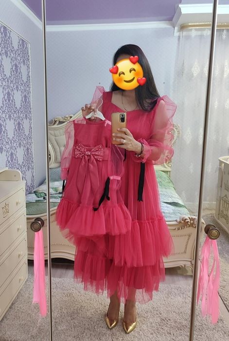 Продам платья для мамы и дочи