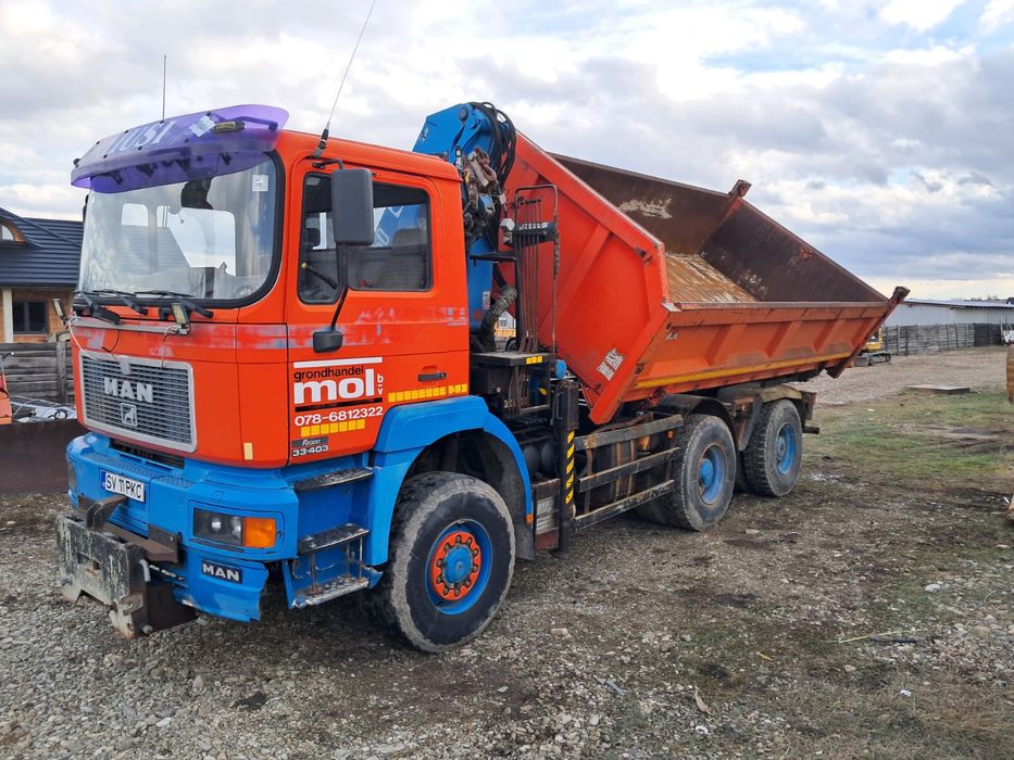 Vand camion MAN autobasculanta