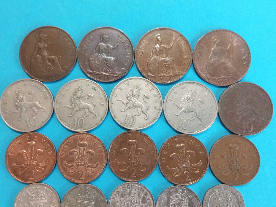 Лот монети Великобритания
