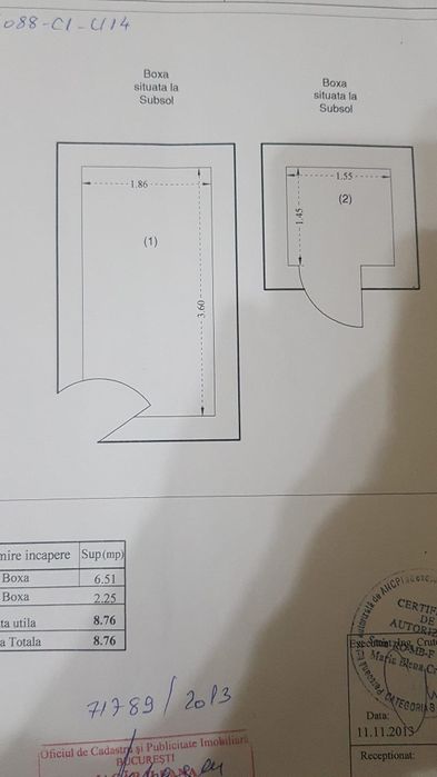 Vand Camere Demisol si Mansarda (punct de reper Stirbei Voda)