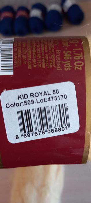 Пряжа для вязания Кид мохер