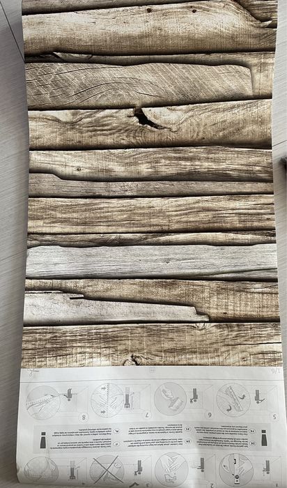 Тапет Wooden puzzle 210x300 cm