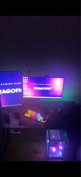 PC gaming,setup intreg